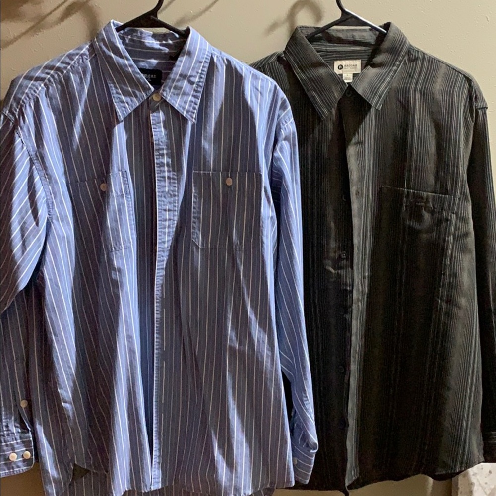Haggar button down shirts
